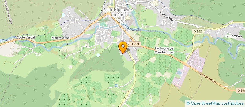 localisation de l'entreprise CEA 30 PEIROU  SAINT-HIPPOLYTE-DU-FORT