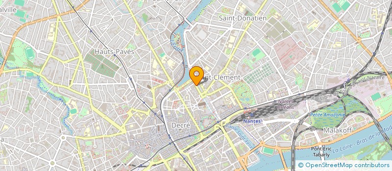 localisation de l'entreprise CEA + à NANTES