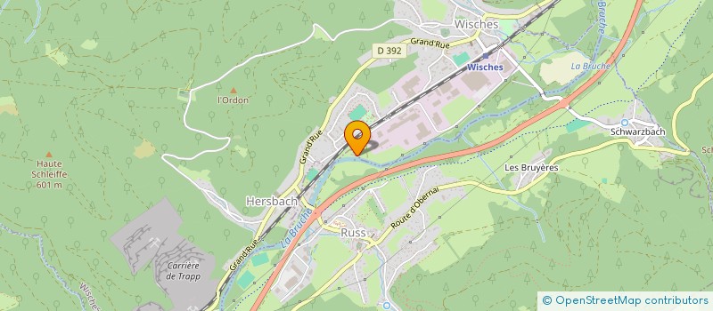 localisation de l'entreprise CEA à WISCHES