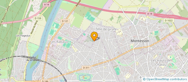 localisation de l'entreprise CEA  LE VESINET