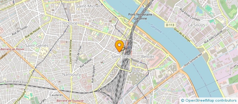 localisation de l'entreprise CEA COMPAGNIE EUROPEENNE AMEUBLEMENT à BORDEAUX