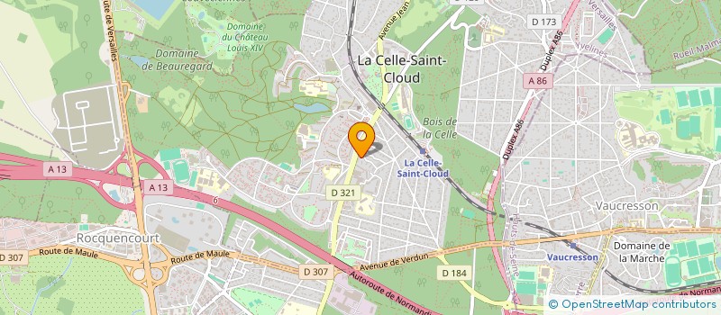 localisation de l'entreprise CEA CONSEIL EXPERTISE ET AUDIT à LA CELLE-SAINT-CLOUD