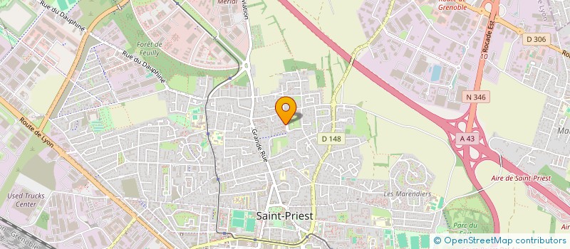 localisation de l'entreprise CEA CONSEILS & EXPERTISES AUTOMOBILE  SAINT-PRIEST