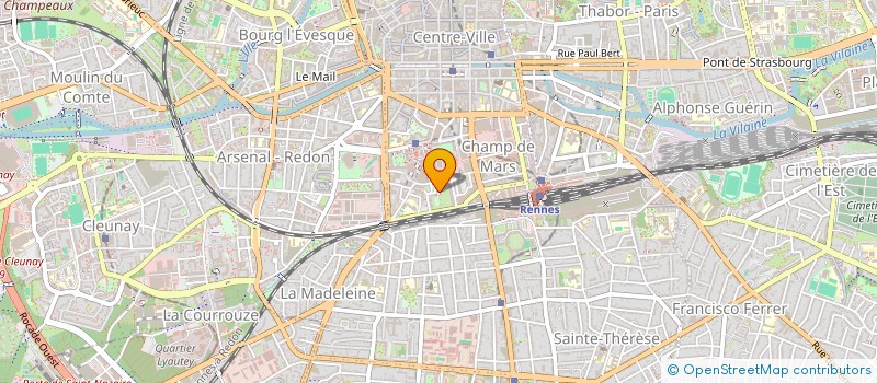 localisation de l'entreprise CEA DRUGEON  RENNES