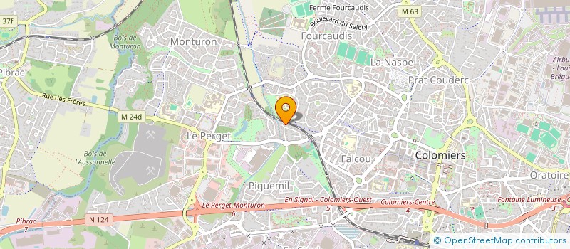 localisation de l'entreprise CEA IMMO à COLOMIERS