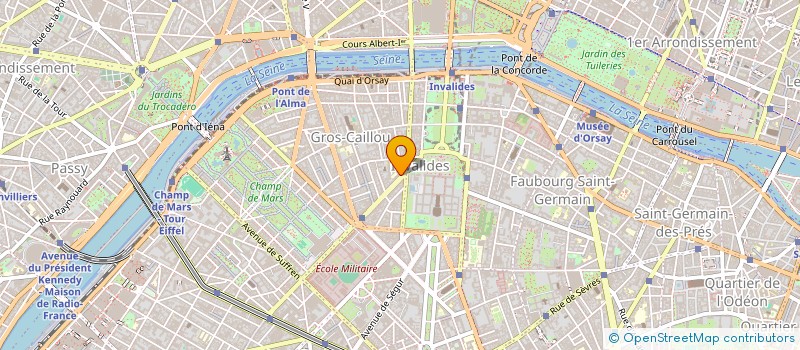 localisation de l'entreprise CEA-IMMO  PARIS