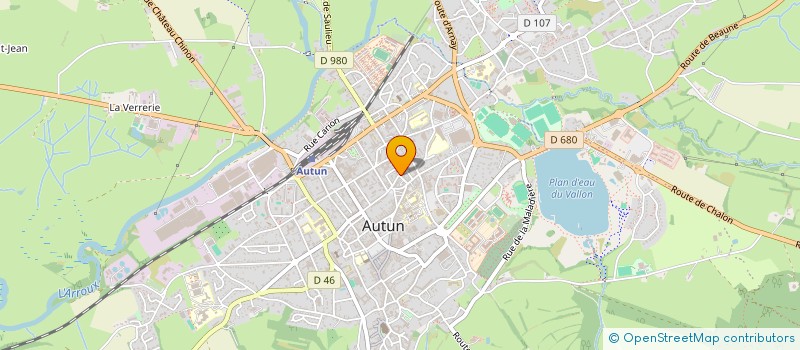 localisation de l'entreprise CEADOM  AUTUN