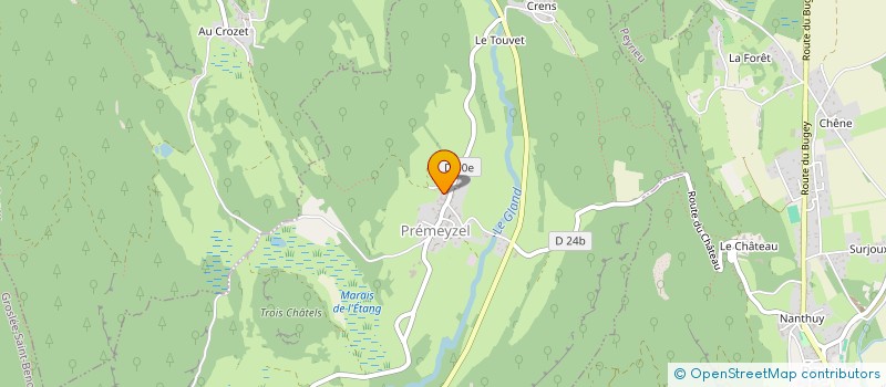 localisation de l'entreprise CEAL  PREMEYZEL