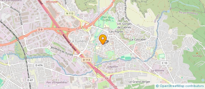 localisation de l'entreprise CEAL CONSTRUCTION à VITROLLES