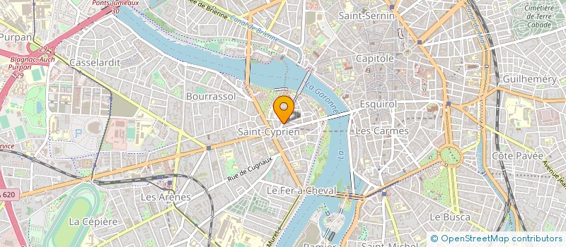 localisation de l'entreprise CEAM à TOULOUSE
