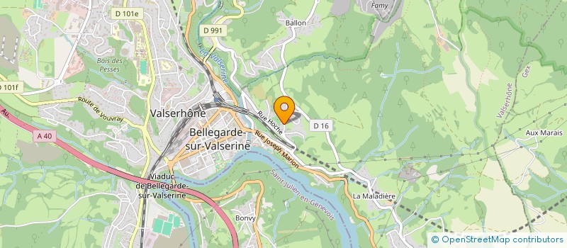 localisation de l'entreprise CEANLINE COACHING  VALSERHONE