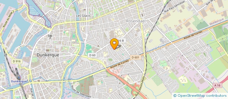 localisation de l'entreprise CEAUMAR à DUNKERQUE