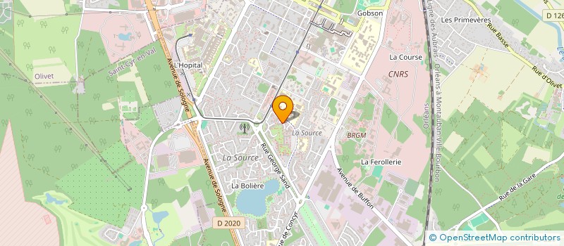 localisation de l'entreprise CEB ALLIANCE SARL à ORLEANS