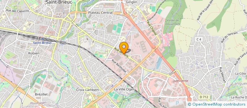 localisation de l'entreprise CEB ARNAUD LARNICOL à SAINT-BRIEUC