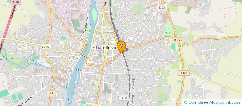 localisation de l'entreprise CEBALO VENTE à CHATELLERAULT