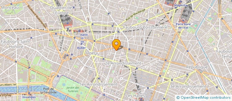 localisation de l'entreprise CEBAM  PARIS