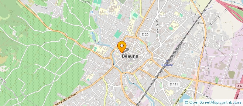 localisation de l'entreprise CEBE à BEAUNE