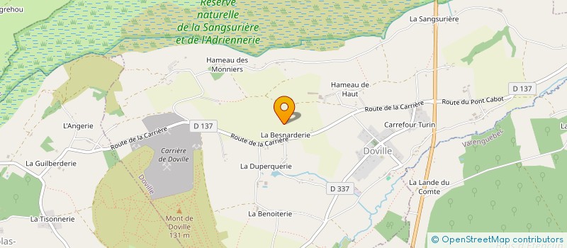 localisation de l'entreprise CEBEA PEINTURE  PICAUVILLE