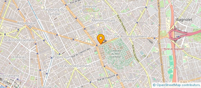 localisation de l'entreprise CEBEAIRE  PARIS