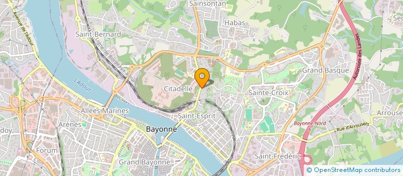 localisation de l'entreprise CEBEDIO OYIE  BAYONNE