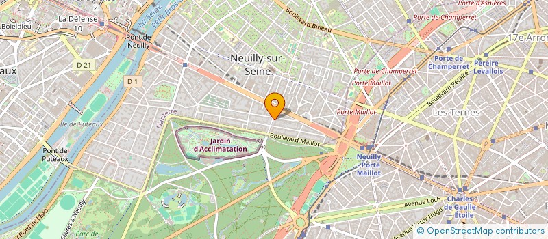 localisation de l'entreprise CEBEKA INVEST à NEUILLY-SUR-SEINE