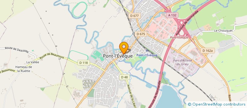 localisation de l'entreprise CEBERT à PONT L'EVEQUE