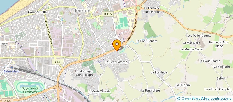 localisation de l'entreprise CEBIFI CONSTRUCTIONS  SAINT-MALO