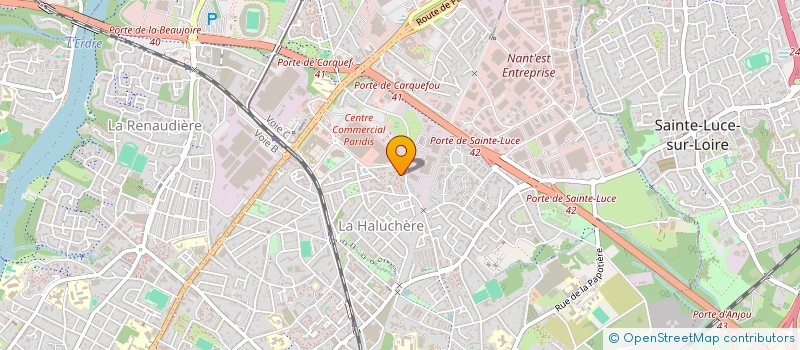 localisation de l'entreprise CEBO NETTOYAGE à NANTES