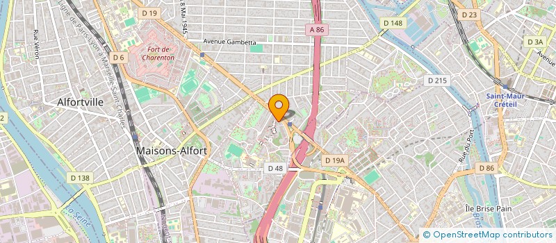 localisation de l'entreprise CEBU à MAISONS-ALFORT