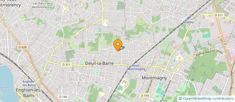 localisation de l'entreprise CEC  DEUIL-LA-BARRE