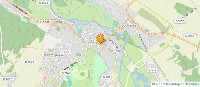 localisation de l'entreprise CEC à NOGENT-LE-ROI