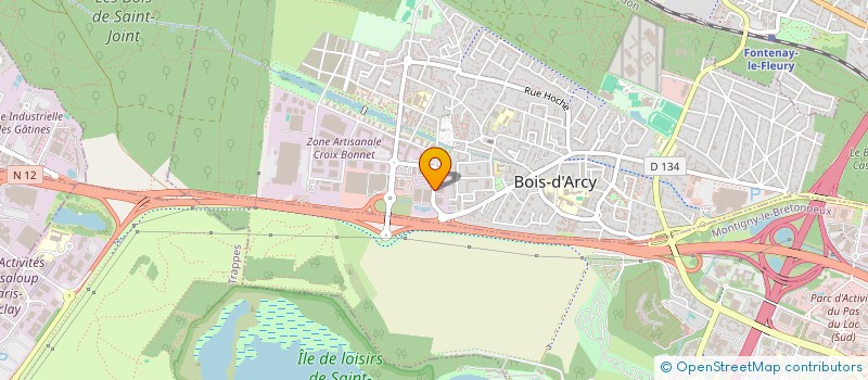 localisation de l'entreprise CEC CONSEIL à BOIS-D'ARCY