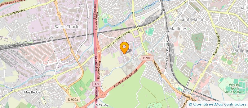 localisation de l'entreprise CEC PLAK à PERPIGNAN