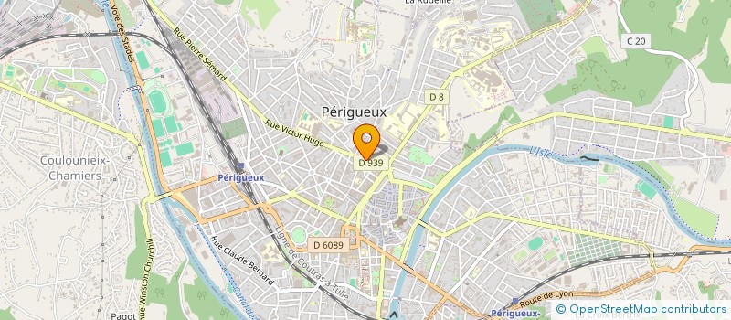 localisation de l'entreprise CECA 24  PERIGUEUX