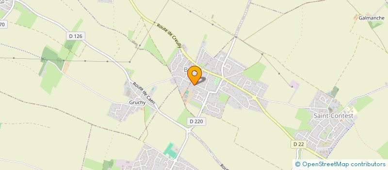 localisation de l'entreprise CECA - ECURIE DU CLOS D'ARDENNES à SAINT-CONTEST