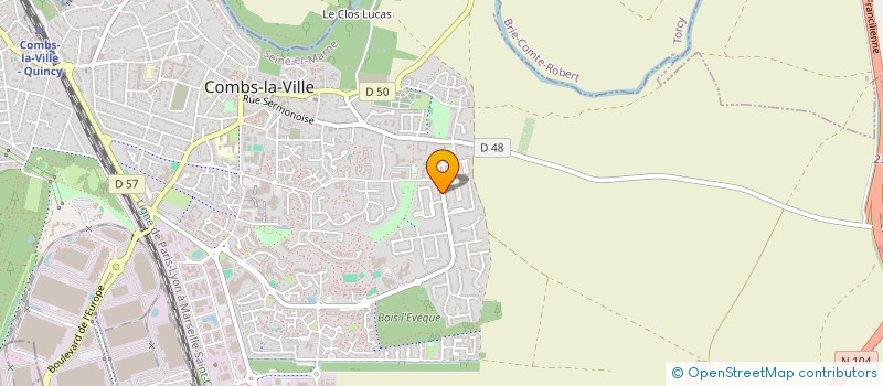 localisation de l'entreprise CECABAT à COMBS-LA-VILLE