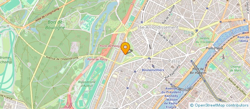 localisation de l'entreprise CECAC INVEST  PARIS