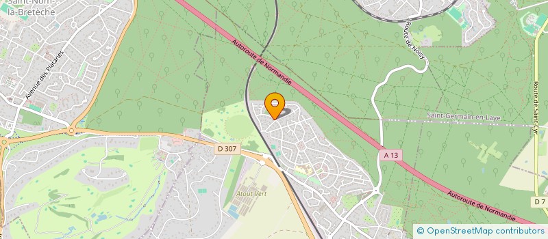 localisation de l'entreprise CECACO à NOISY-LE-ROI