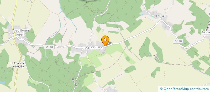 localisation de l'entreprise CECADEL  NEUILLY-EN-VEXIN