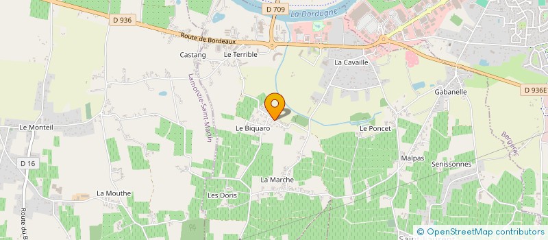 localisation de l'entreprise CECAM  SAINT-LAURENT-DES-VIGNES