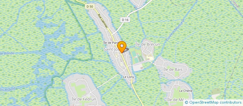 localisation de l'entreprise CECAPA  SAINT-JOACHIM