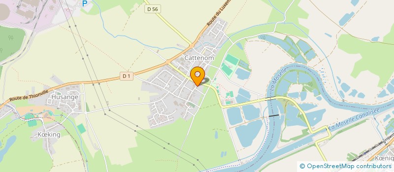 localisation de l'entreprise CECARPI  CATTENOM