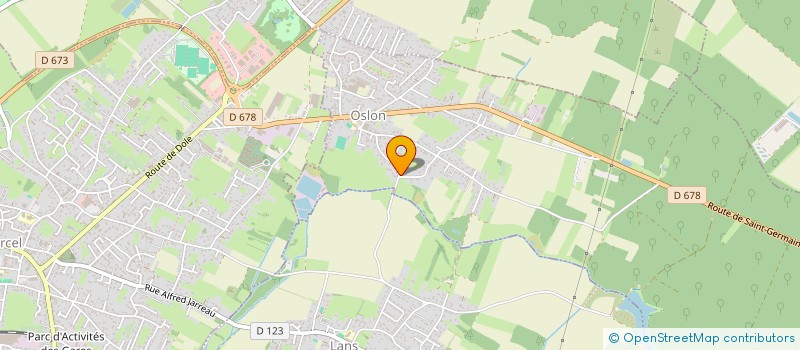 localisation de l'entreprise CECASTE  OSLON