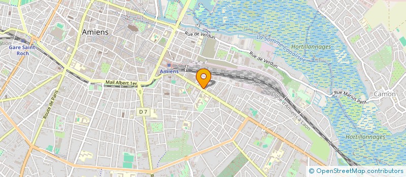 localisation de l'entreprise CECATHUR à AMIENS