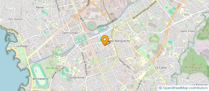localisation de l'entreprise CECCA à MARSEILLE