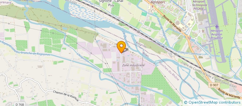 localisation de l'entreprise CECCHI ECO  CHATEAURENARD