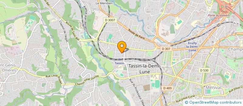 localisation de l'entreprise CECE  TASSIN-LA-DEMI-LUNE