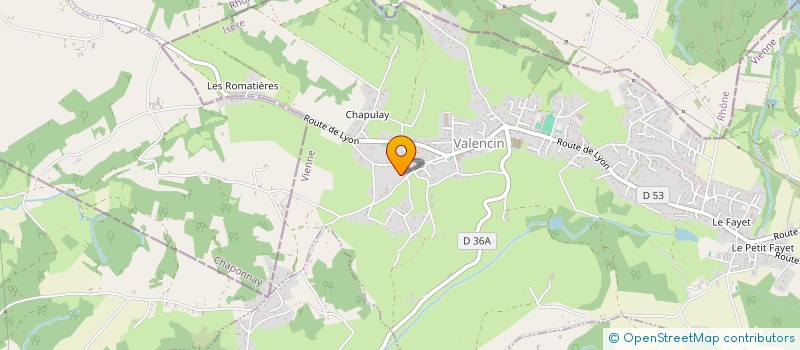 localisation de l'entreprise CECECOLU  VALENCIN