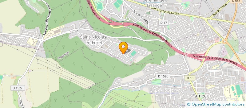 localisation de l'entreprise CECEMEL  HAYANGE