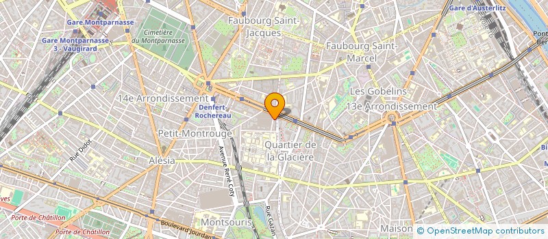 localisation de l'entreprise CECF FOFUMI à PARIS